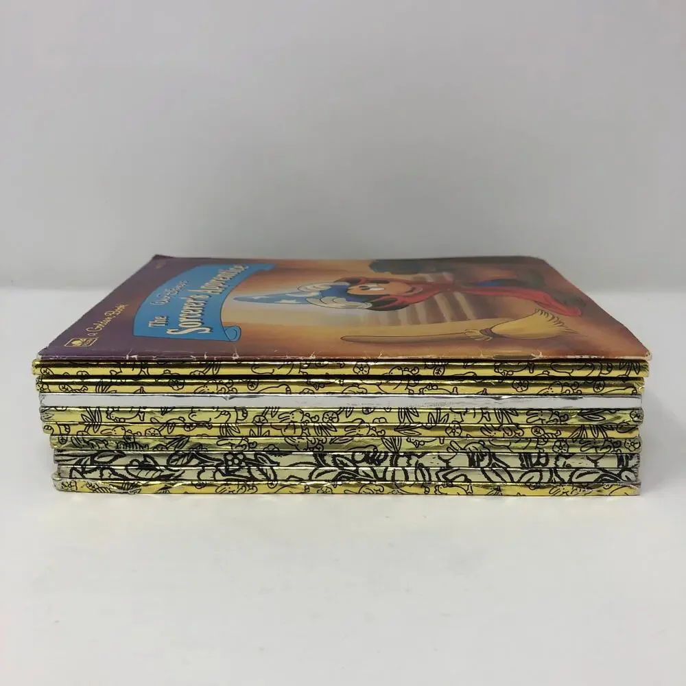 Little Golden Books Lot of 10 Modern & Vintage Disney Lion King Frozen Mickey